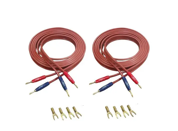 VdH MAGNUM, 2 x4 meter terminert kabel Singlewiring, inkl BERRI BUS banan 